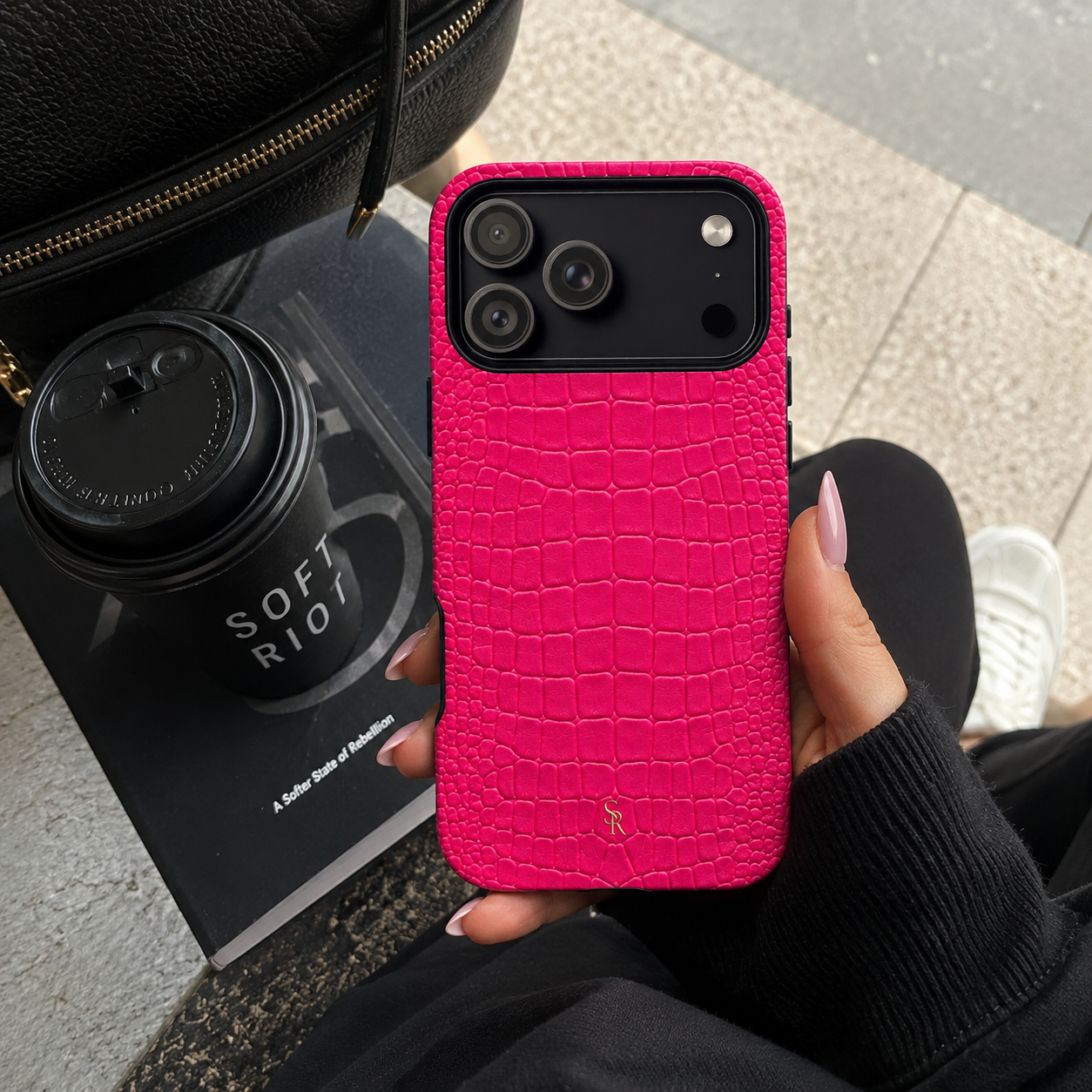 SOFT CROC - HOT PINK